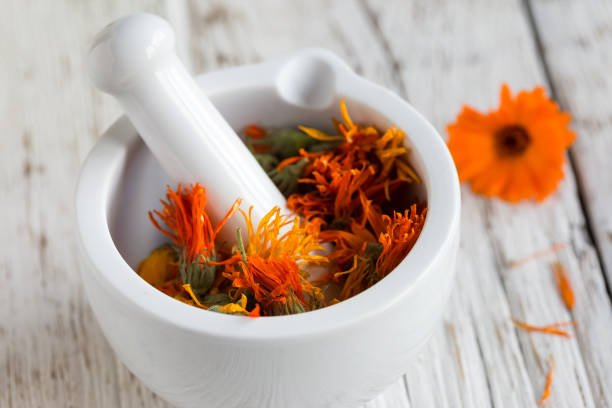 principios activos de la caléndula